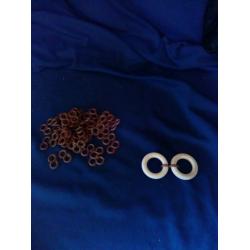 Гачок з'єднувальний коричневий 100 шт., пластмаса